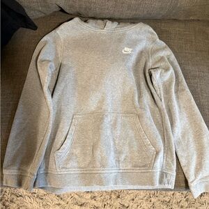 Nike Kids Gray Crewneck Jacket